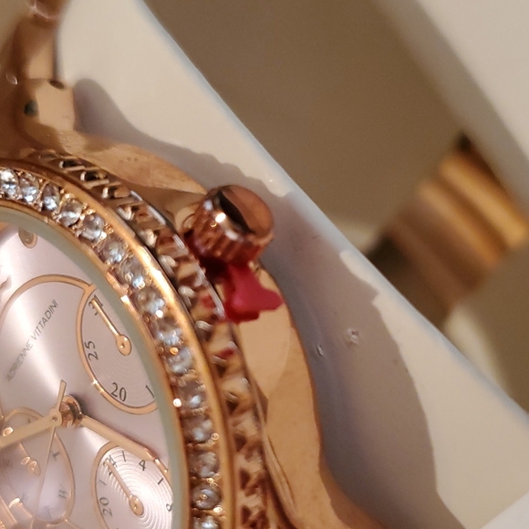 NEW in box Rose Gold Adrienne Vittadini dining watch CLOSEY CLOSING - Picture 4 of 7
